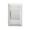 Como - Vertical switch 1 gang 15A 240V a.c. white
