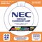 NEC - Circular fluorescent T9 lamp - 32W warm white 3000K 9000h quad phosphor