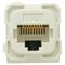HPM Cat5E RJ45 Data Mechanism Socket Yellow