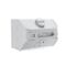 AQUA Life 10A IP54 Weatherproof Surface Mount Single Powerpoint Limestone Grey