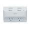 AQUA Life 15A IP53 Weatherproof Surface Mount Single Powerpoint Limestone Grey
