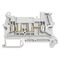 Viking 3 Screw Connection Disconnect Terminal Block - 6mm pitch