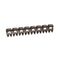 CAB3 - Markers for wiring 4 to 6mm² numbers - colour code 4-6mm² brown number 1 pack of 800