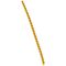 CAB3 - Markers for terminal blocks and wiring 0.15 to 0.5mm² black letters on yellow background 0.15-0.5mm² letter T pack of 300