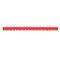 CAB3 - Markers for terminal blocks and wiring 0.5 to 1.5mm² numbers - colour code 0.5-1.5mm² red number 2 pack of 1200