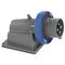 HYPRA - IEC industrial IP66/67 surface appliance inlet 2P+E 240V a.c. 32A grey