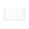 LED Exit Sign Ceiling Mount Wire Guard White Finish