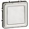 Soliroc - Rocker switch mechanism 2 way IP55 IK10 10A 250V a.c. magnesium