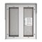 Bticino Sfera 6 Module Wall Mount Box with Rainshield Allmetal