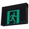 Bolt LED Exit sign snap-fit complete with running man decals - theatre with lithium battery - Galaxy