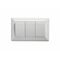 Como - Horizontal Single Pole Double Throw - rocker Switch 3 gang 10A 240V a.c. white