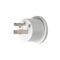 HPM 10A 2400W AUS/NZ to UK Travel Adaptor White