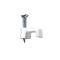 HPM Flat Type Cable Clip 5mm White - 20 Pack