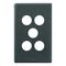 Excel Life Switch Coverplate 5 Gang Urban Grey
