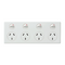 Excel Life 10A Horizontal Quad Powerpoint Gloss White