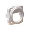 Excel Life - Phone TV, data and AV sockets keystone adaptor for Systimax jacks - White