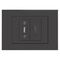 HPM VIVO HDMI + USB Combination Socket Dark Grey