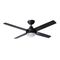 HPM Inspire Plywood with Light 4 Blades Hangsure Ceiling Fan 1220mm 48in Black