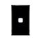 Excel - Grid & plate For 770 series mechanisms - 1 gang black