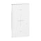 Living Now with Netatmo 2 Module Wireless Blind / Shutter Mechanism Cover White