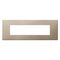 ARTEOR Square 8 Module Coverplate Champagne