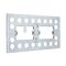 Excel Life - Accessory - Horizontal mounting Metal render bracket 2 gang stud mount