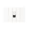 Bticino Living Now Cat6 Data Plate 1 Gang White