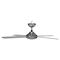 HPM Inspire Plywood 4 Blades Hangsure Ceiling Fan 1220mm 48 Silver