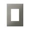 ARTEOR Square 3 Module Vertical Coverplate Magnesium