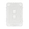 Arteor 770 series - Vertical rocker switch - Single Pole Double Throw 2 gang 2 way 16A 240V a.c. white