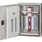 DBX³ - Distribution board IP42 2 DIN split chassis with main switch grey 12P+72P 250A 1400Hx590Wx225Dmm