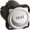 Excel Life - Engraved rocker switch mechanism 2 way 16AX 240V a.c. HEAT engraved Matt White