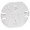 HPM 37 Series 10A Plug Base Snap-on Base Plate Clear