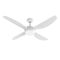 HPM Serene 4 Blade AC Ceiling Fan with Light 1220mm 48in White