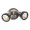 Nelson - Outdoor halogen floodlight - 200W Twin G9 floodlight IP44 black
