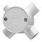 Clipsal - Cable Management, Round Junction Box, PVC, 25mm Entries, 4 Way - Grey