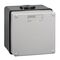 Clipsal - 56 Series, Junction Box, IP66, 1 Gang (101 x 101 x 91mm high) - Chemical Grey