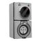 Clipsal - 56 Series, Switched Socket Outlet, 500V, 10A, 5 Round PIN, IP66, 3 Pole - Woolworths Grey