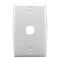 Standard Series, Flush Plate, 1 Gang, Standard - Red