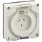 Clipsal - 56 Series, Socket Outlet, Surface Auto 10A Less Enclosure - Grey