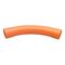 Clipsal - Cable Management, Conduit Bend, Large Sweep, 45Deg, PVC, 40mm - Electric Orange