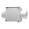 Clipsal - Cable Management, Junction Box, 50mm I.D, 2 Way Through Entry - Grey
