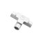 Clipsal - Cable Management, Inspection Tee, PVC, 20mm - Grey
