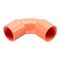Clipsal - Cable Management, Elbow, Solid, PVC, 25mm - Electric Orange