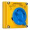 Metal Clad, Switch, 3 Pole, Made of Cast Aluminium, 20A, 415V, Less Enclosure
