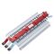 Acti9, MSC Chassis 3PH, 250A, Hybrid 18/27mm for MCB & RCBO 48 poles, Dual Feed