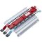 Acti9, MSC Chassis 3PH, 250A, 18mm for iC60 MCB & RCBO, 36 poles, Dual Feed