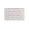 SW6 - 6 Gang 16A Switch Horizontal - SW6 - SW6