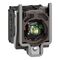 Harmony XB4, Complete body/contact assembly and light block, metal, universal LED, body/fixing collar, 1NO + 1NC, 230…240V AC