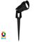 Spitze Black 3w RGBCW LED Garden Spike Light